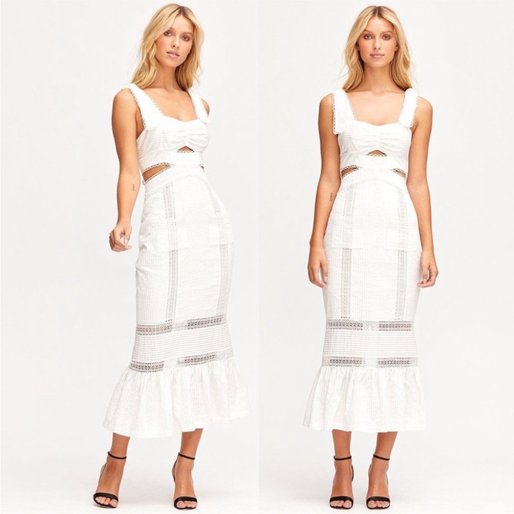 Alice McCall white dress